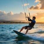 Vents et vagues : Plongée dans l’univers captivant du kitesurfing