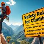 Les règles de sécurité en escalade