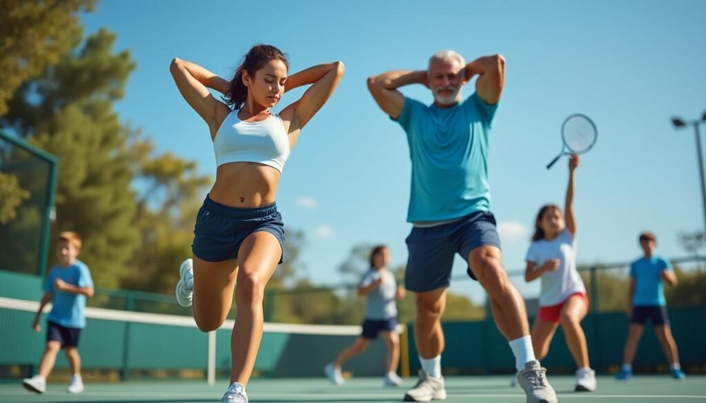 découvrez nos conseils pratiques pour réussir votre échauffement avant une partie de sport de raquette. prévenez les blessures et améliorez vos performances grâce à une routine adaptée !