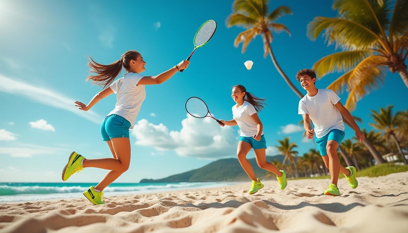 découvrez comment jouer au speedminton sur la plage, une activité sportive dynamique alliant vitesse et agilité, idéale pour profiter du bord de mer en plein air.