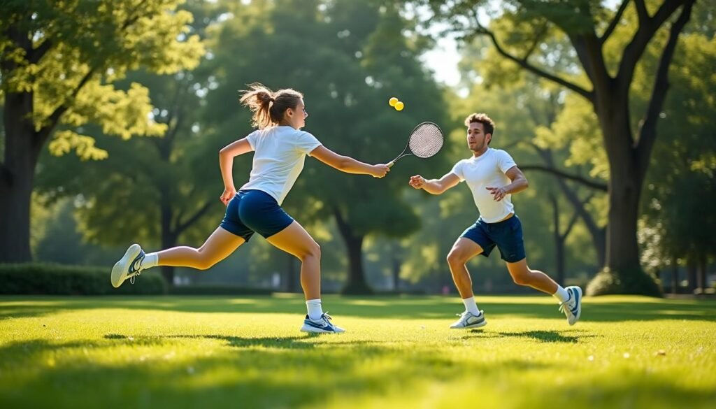 découvrez le speedminton, le sport idéal pour profiter du plein air alliant vitesse, agilité et plaisir en famille ou entre amis.